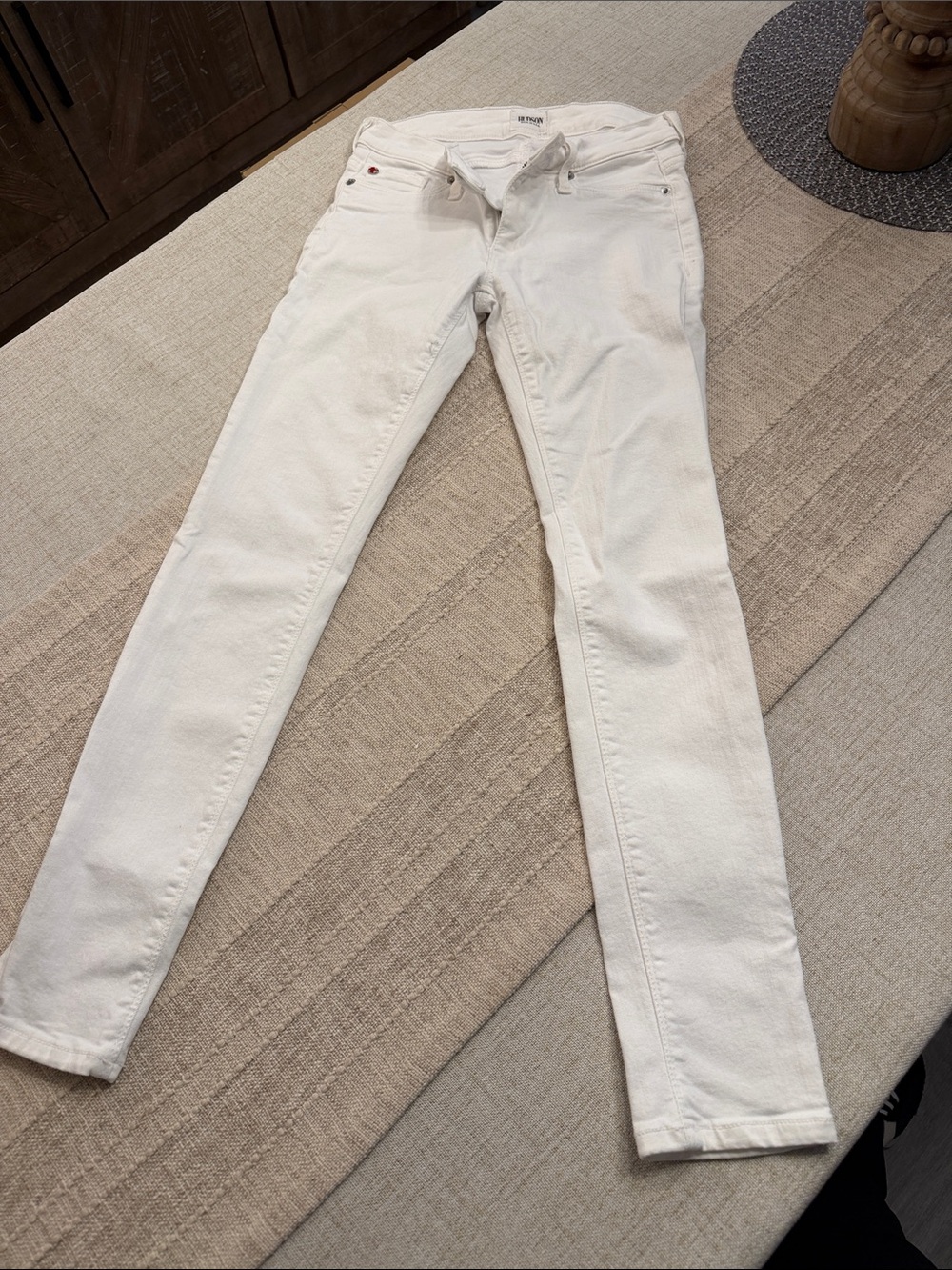 Hudson Jeans Women’s White Skinny Jeans